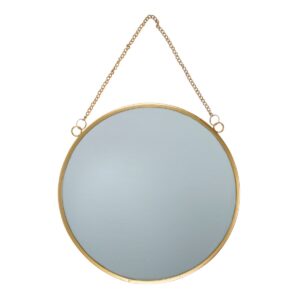 Gold Edged Mirror round