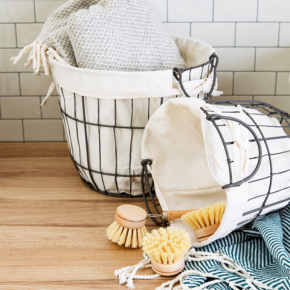 Wire Storage Baskets. Two Sizes