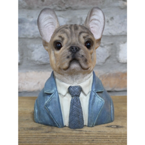Small Gentleman French Bulldog Bust