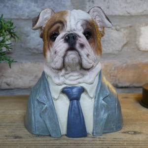 Small Gentleman Bulldog Bust