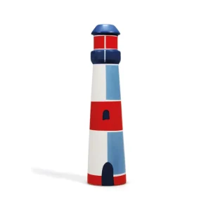 Ceramic Lighthouse Shaped Vase